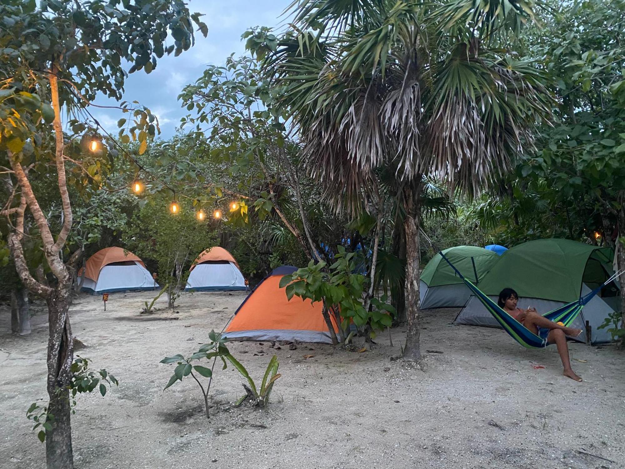 Balam Camping & Cabanas Holbox Eksteriør billede